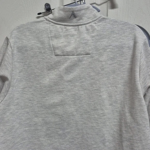 Philadelphia Eagles Light Gray Quarter-zip Shirt - Size Large - Picture 4 of 4